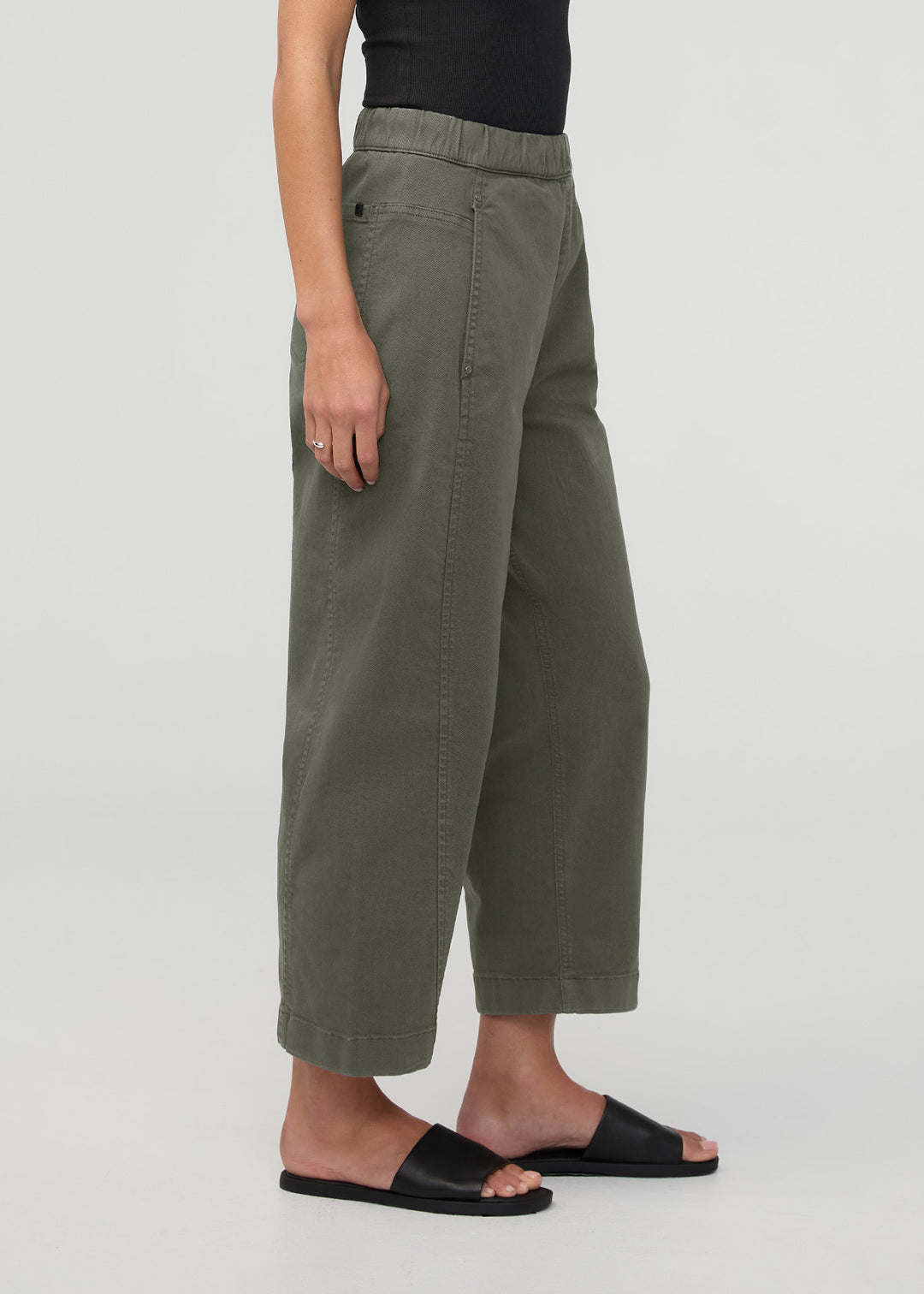 Duer Flextwill Barrel Pull On Pant 29" (Womens) | Thyme