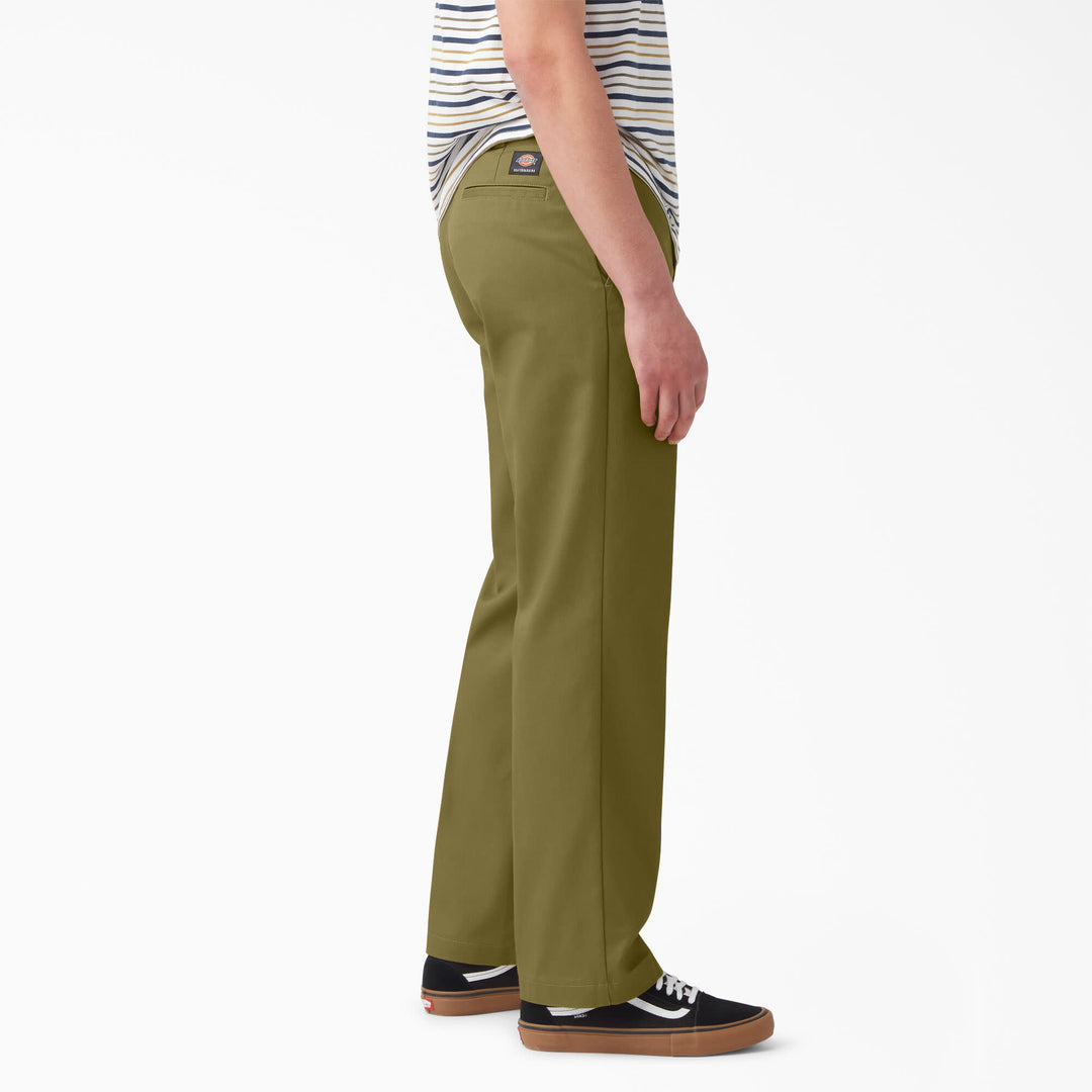 Dickies Mens Skateboarding Twill Pants | Green Moss