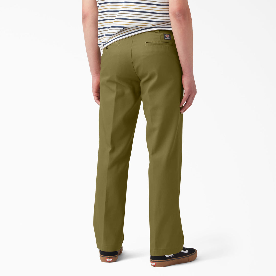 Dickies Mens Skateboarding Twill Pants | Green Moss