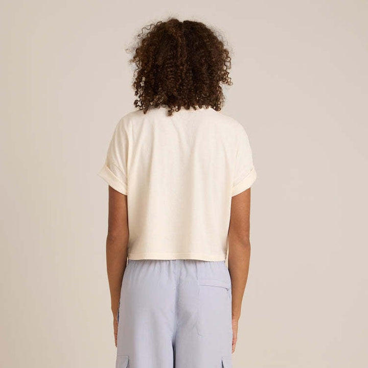 Roark Nature Cropped Boxy Tee (Women&