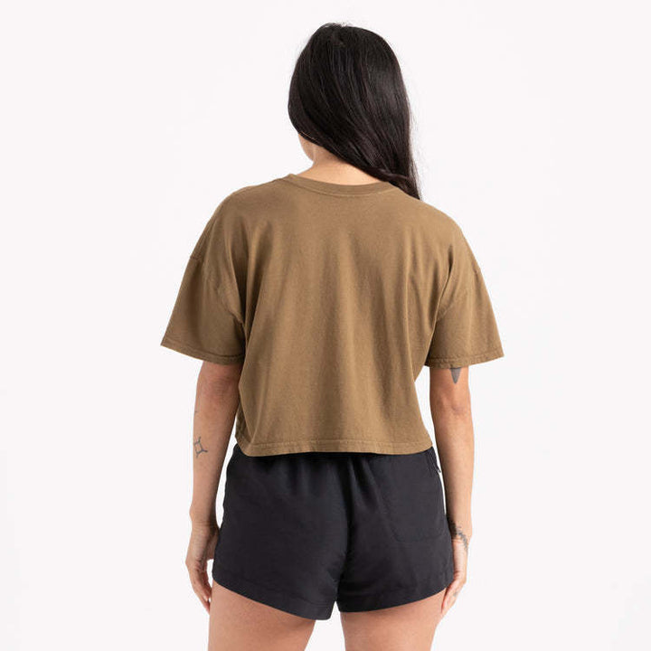 Roark Earth Mystic Cropped Boxy Tee (Women&