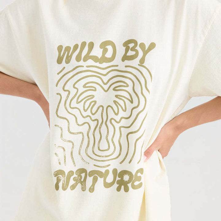 Roark Wild By Nature Oversize Tee (Women&