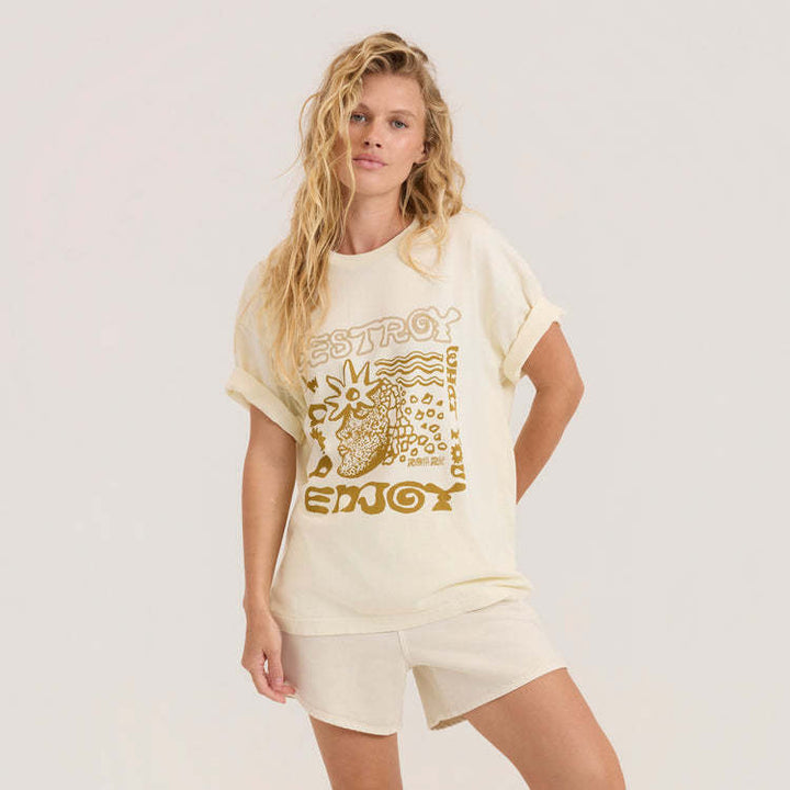 Roark Seaweed Queen Oversized Tee (Women&