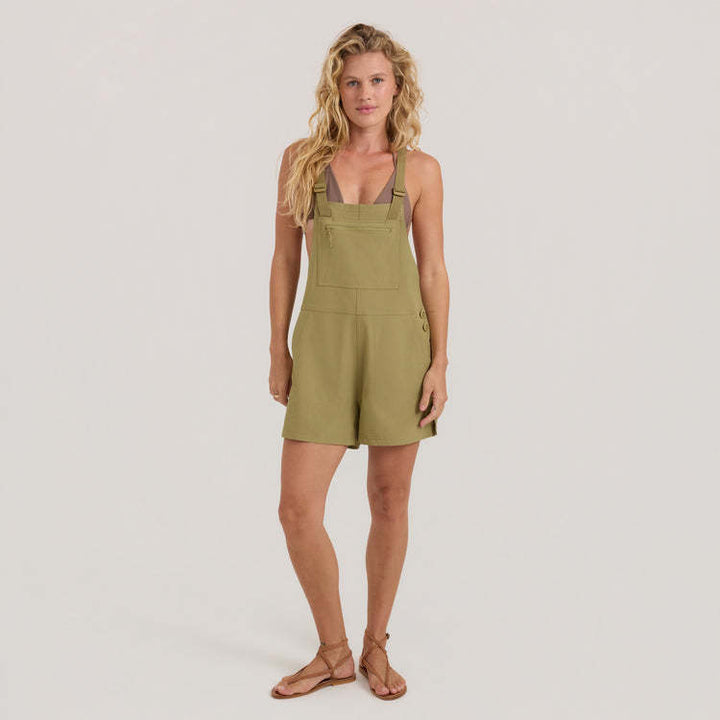 Roark Canyon Romper (Womens) | Dusty Olive