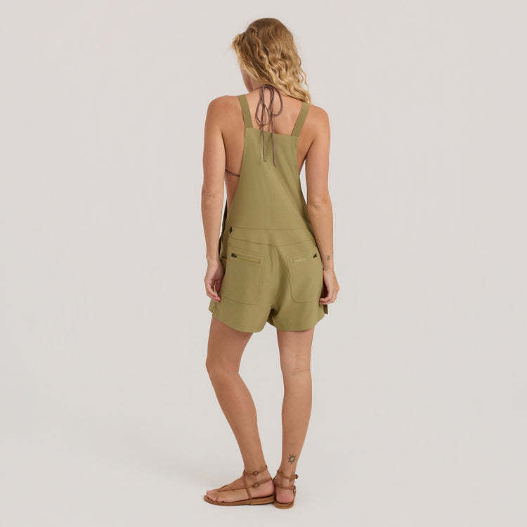 Roark Canyon Romper (Womens) | Dusty Olive