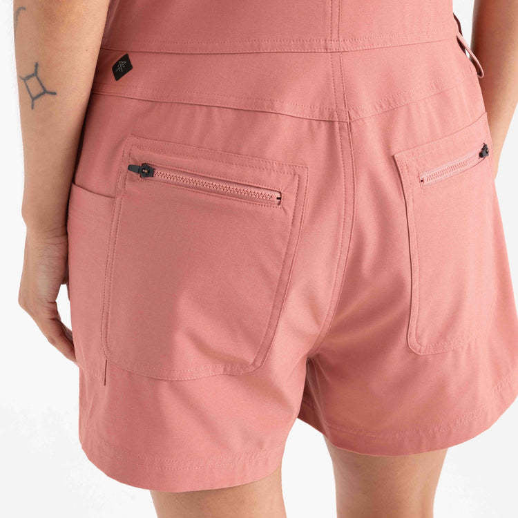Roark Canyon Romper (Womens) | Dusty Berry
