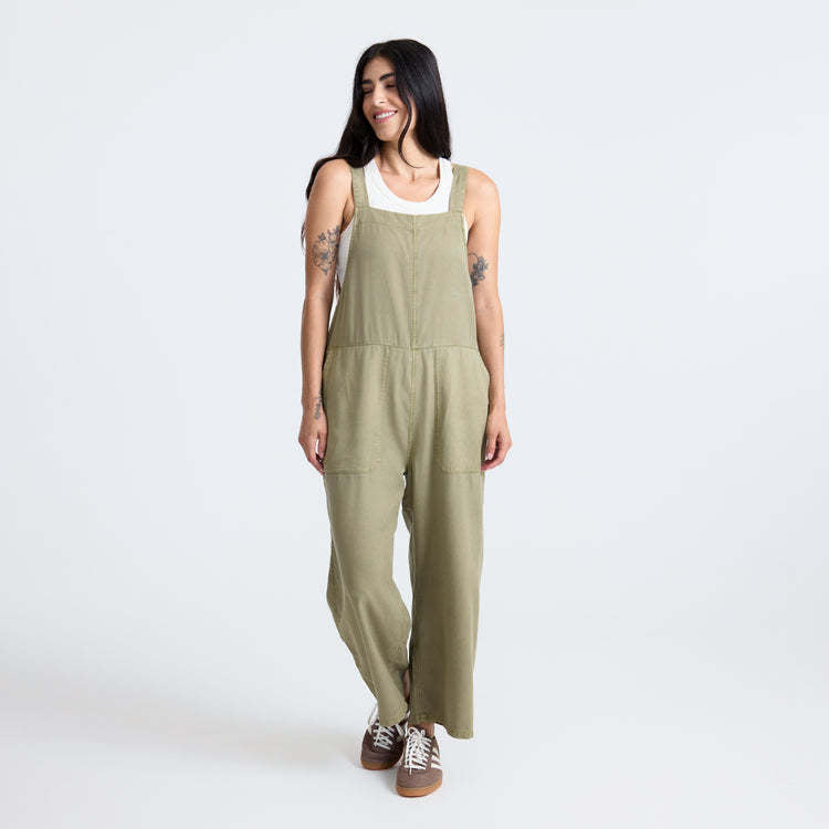 Roark Costa Jumpsuit (Womens) | Dusty Olive