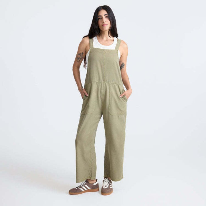 Roark Costa Jumpsuit (Womens) | Dusty Olive