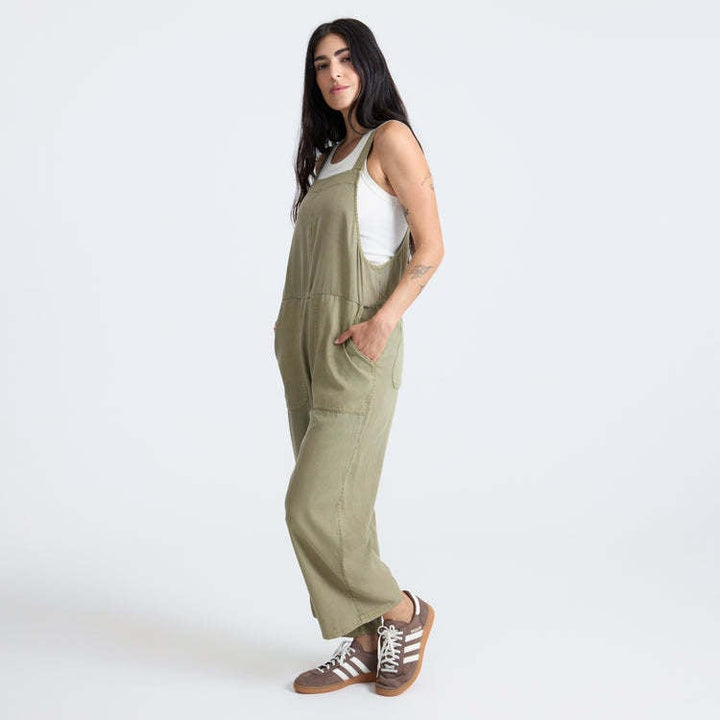Roark Costa Jumpsuit (Womens) | Dusty Olive