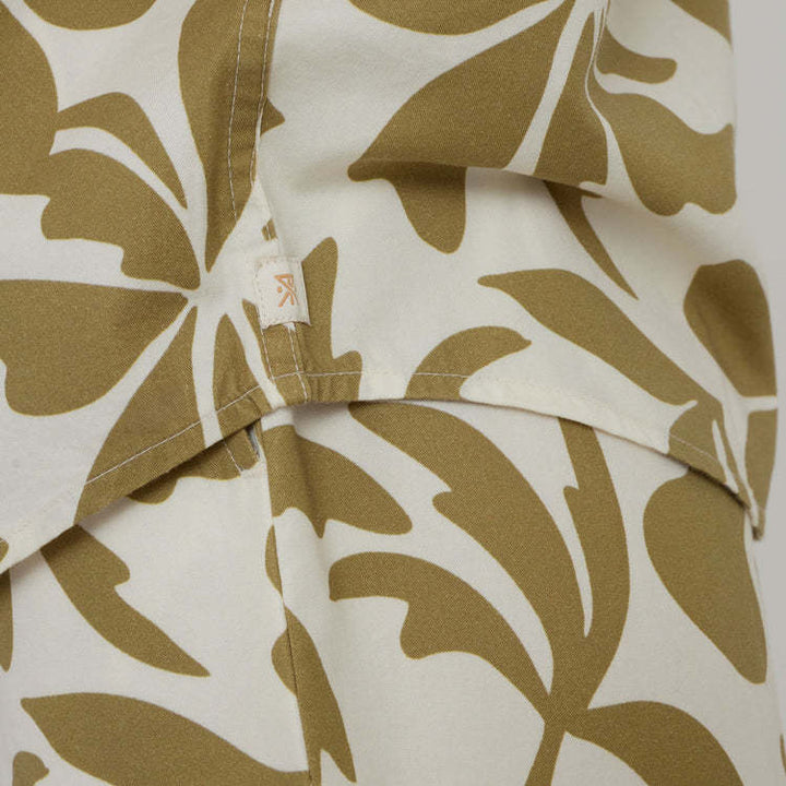 Roark Costa Ss Woven (Womens) | Dusty Olive