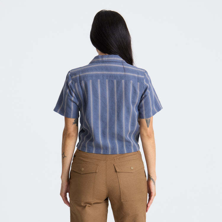 Roark Crosswinds Camp Ss Woven (Womens) | Neptune