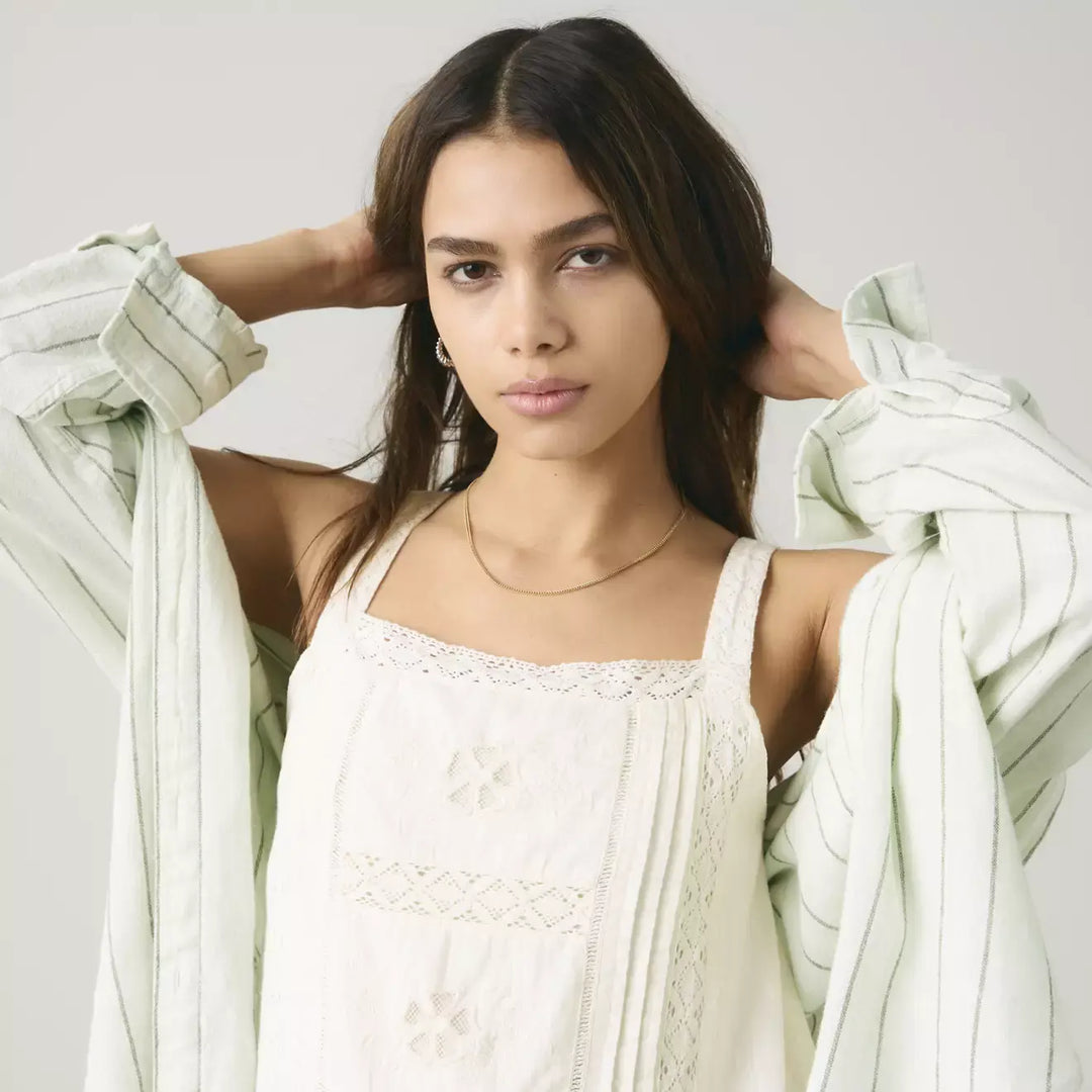 Levis Kate Slip Mini Dress (Womens) | Cloud Dancer