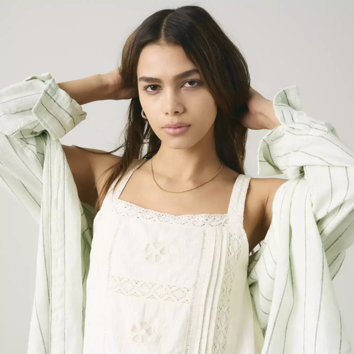 Levis Kate Slip Mini Dress (Womens) | Cloud Dancer