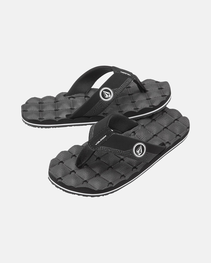 Volcom Recliner 2  (Youth) | Black/White
