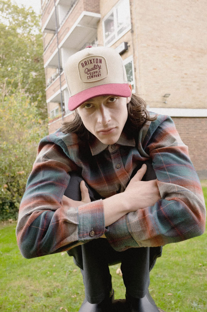 Brixton Mens Hubal C Mp Trucker Hat