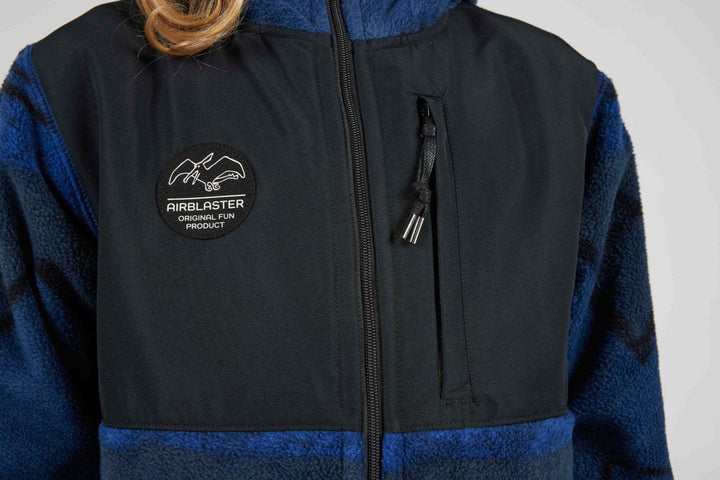 Airblaster Fleece Youth Snow Jacket 2026 | Dark Wave