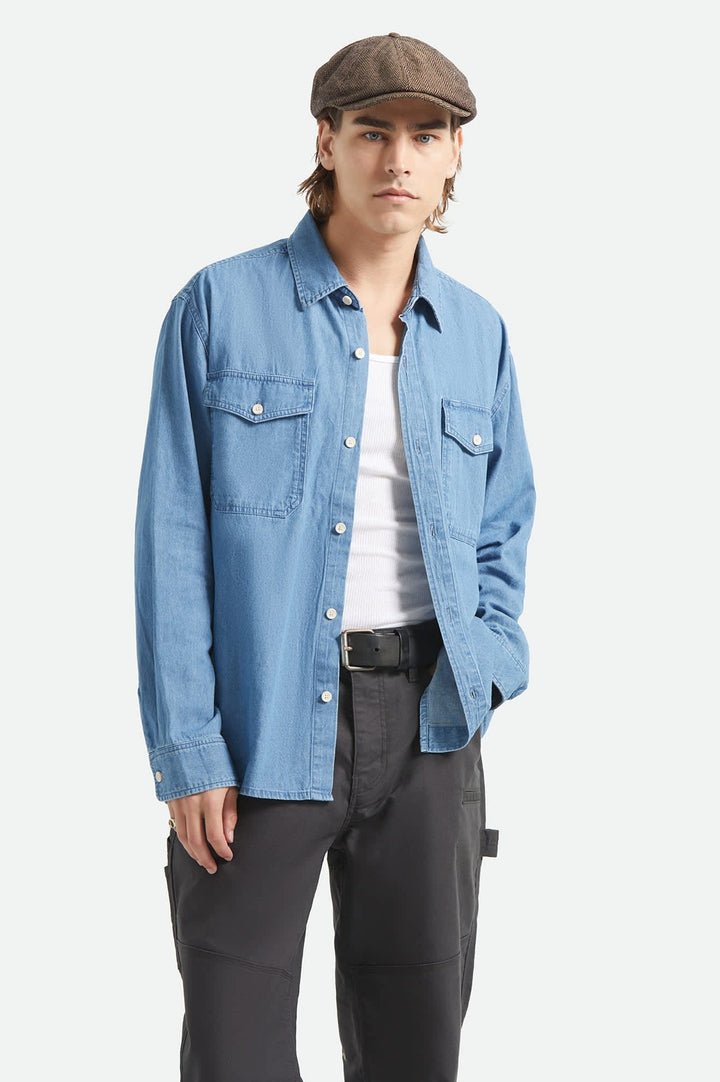 Brixton Waylon Lightweight Overshirt (Men&