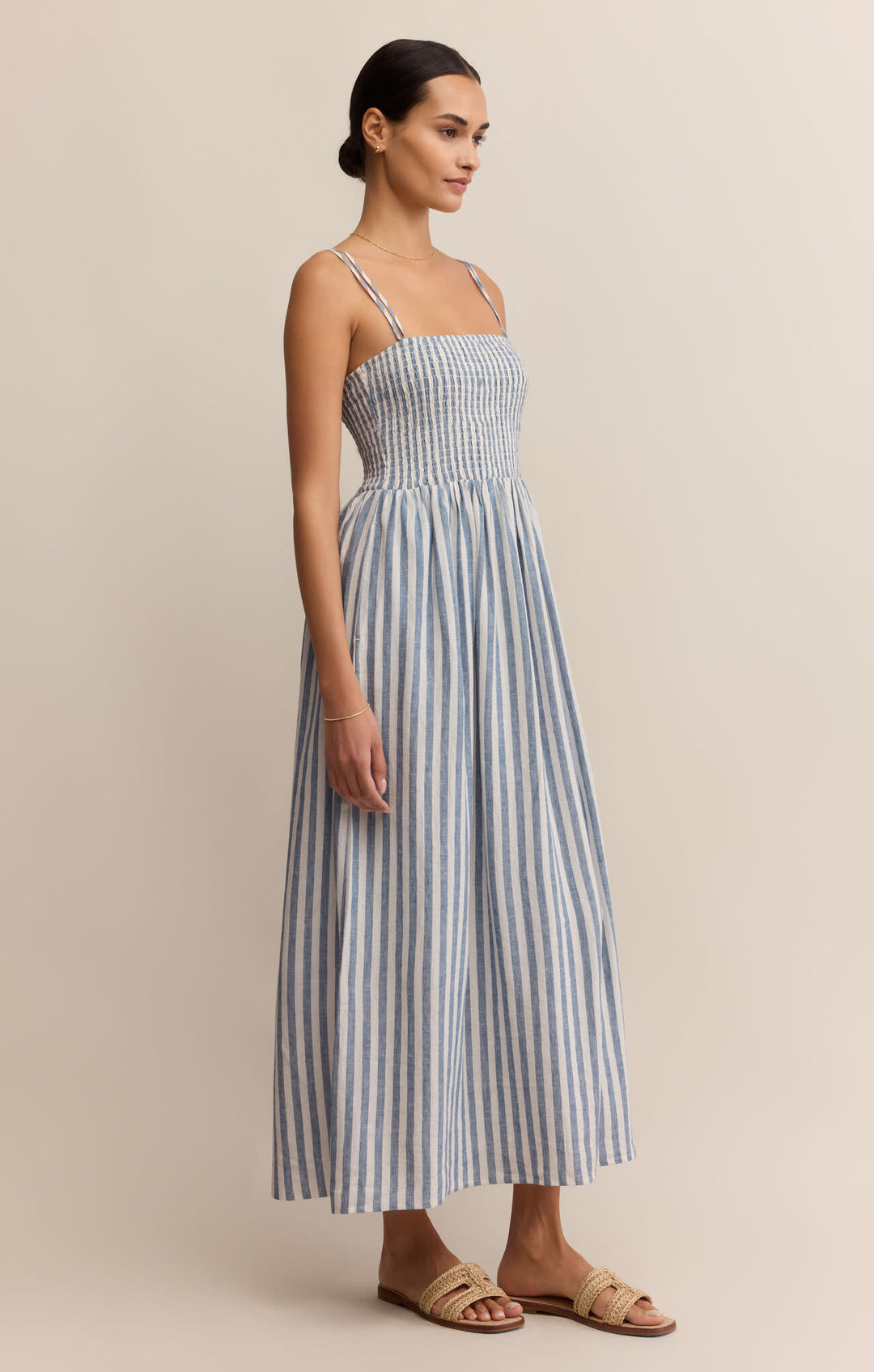 Z Supply Nadine Striped Midi Dress | Boathouse