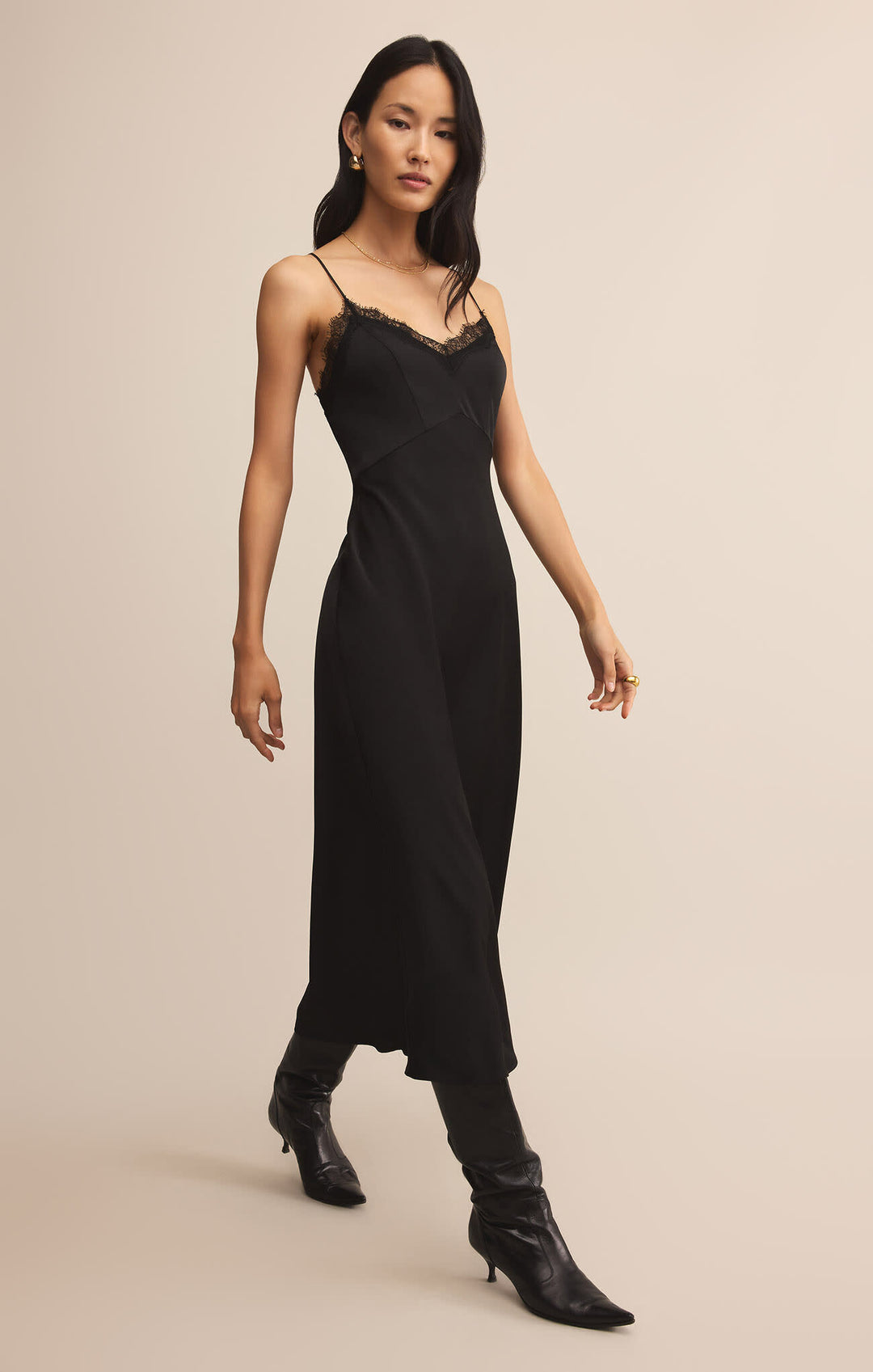 Z Supply After Hours Midi Dress | Black