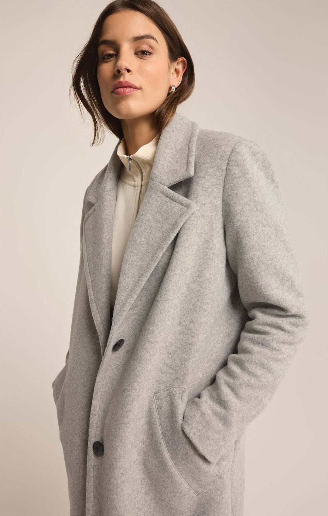 Z Supply Conway Plush Coat (Women&