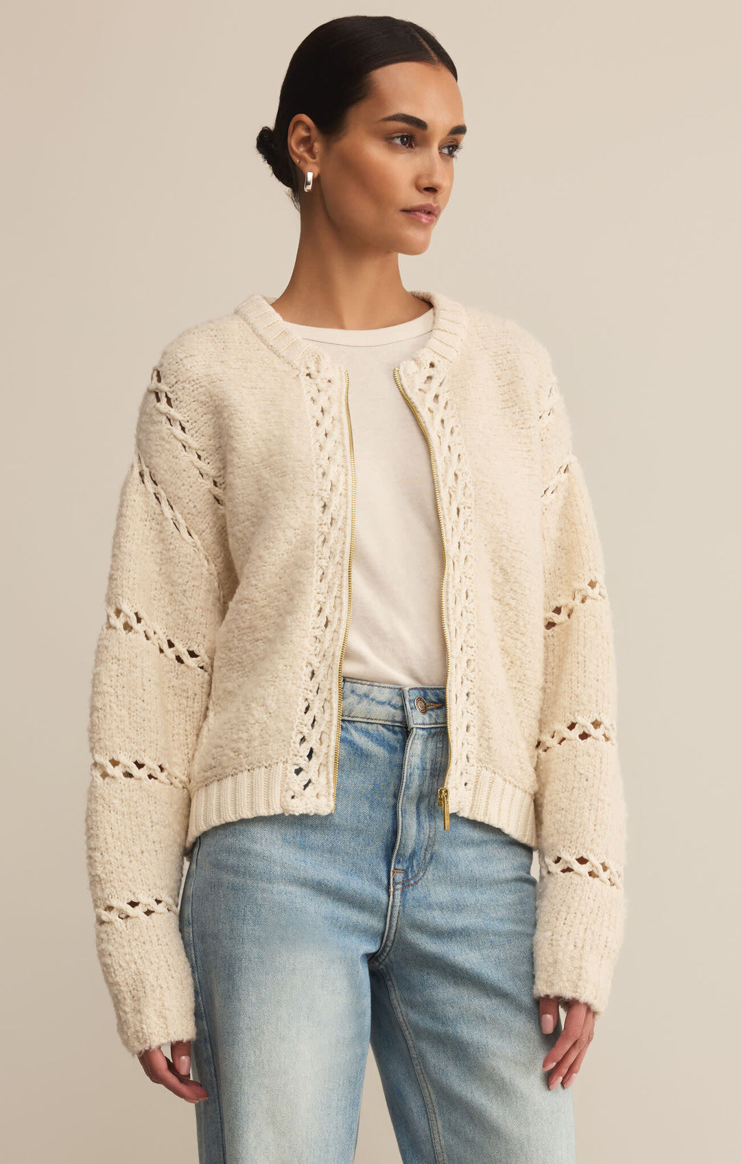 Z Supply Sundance Sweater Jacket (Women&
