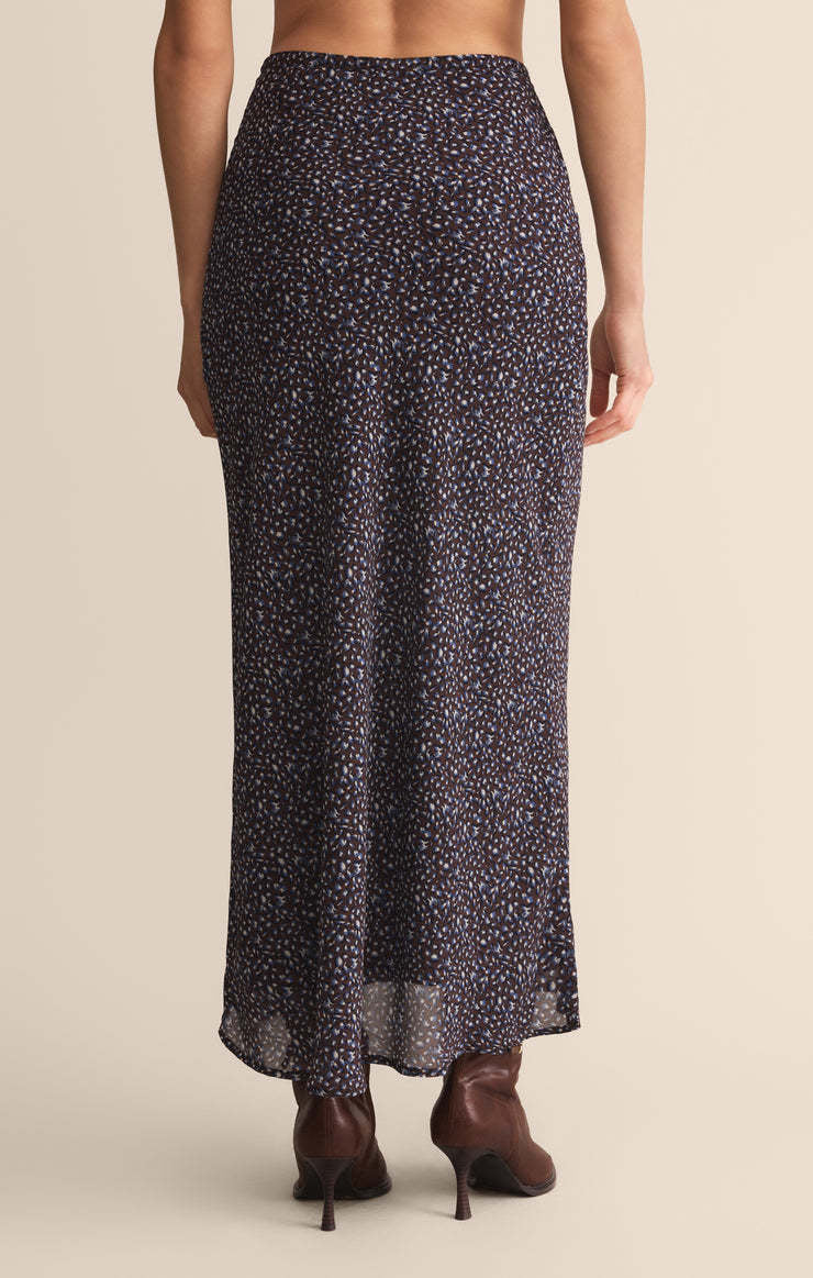 Z Supply Yelena Aspen Floral Maxi Skirt | Java