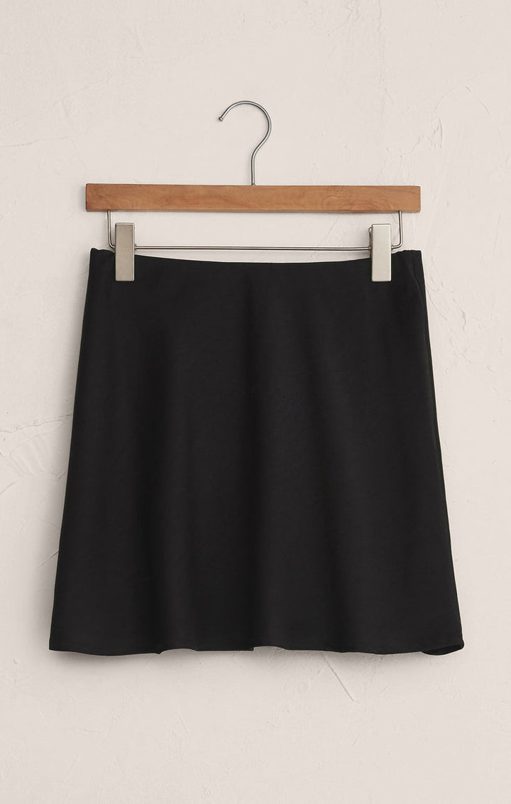 Z Supply Chablis Mini Skirt | Black