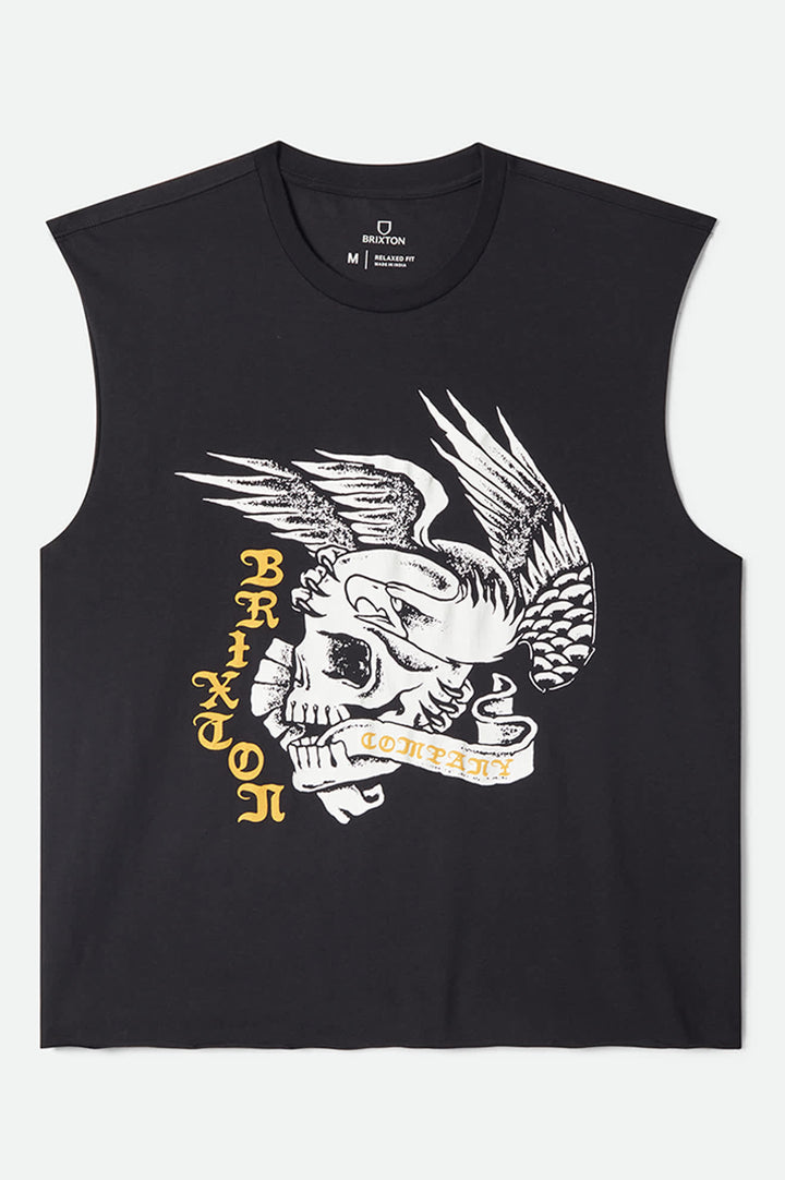 Brixton Wolcott Worn In Boxy Muscle Tank (Men&