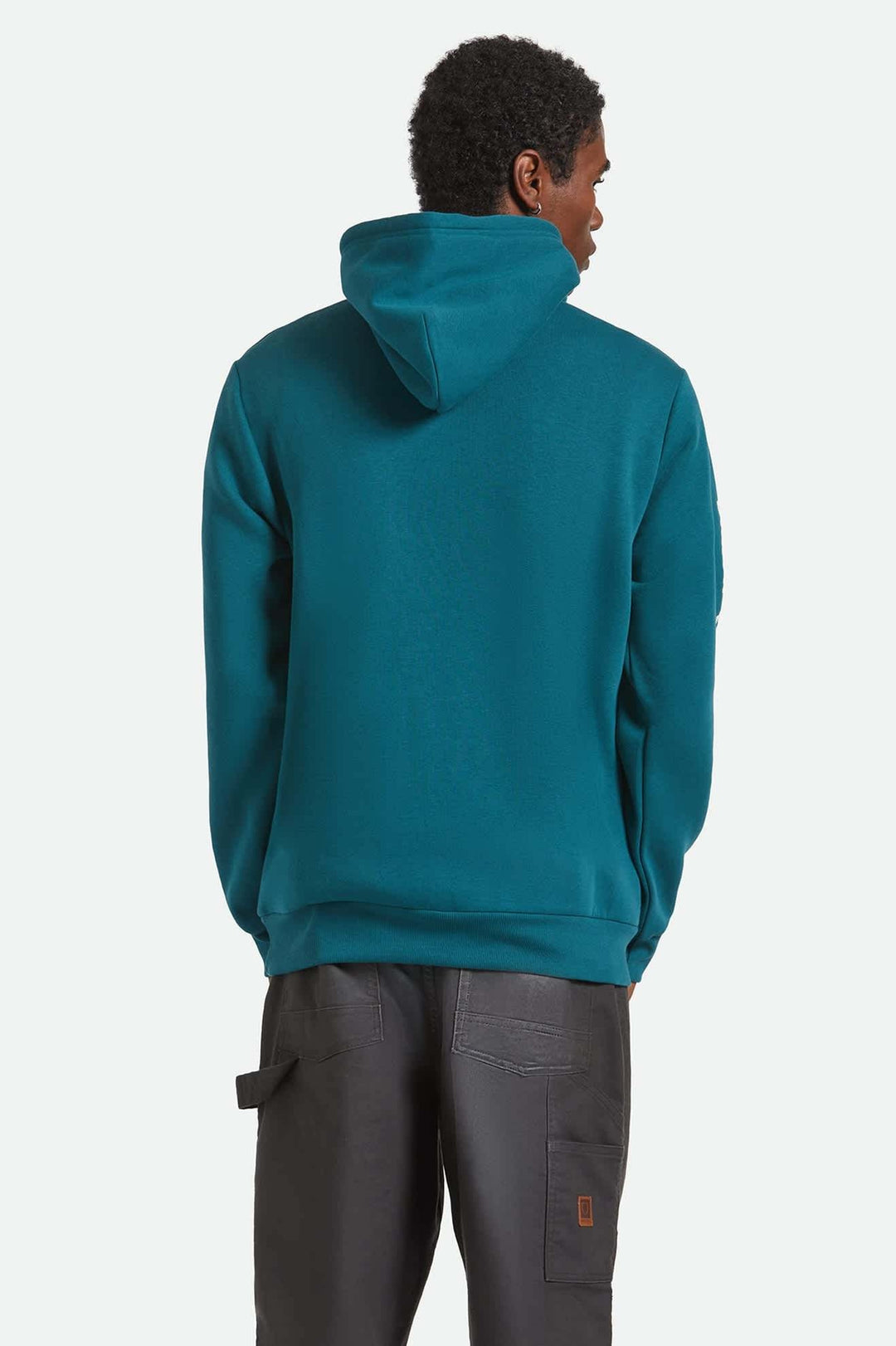 Brixton Woodburn Label Hoodie (Men&