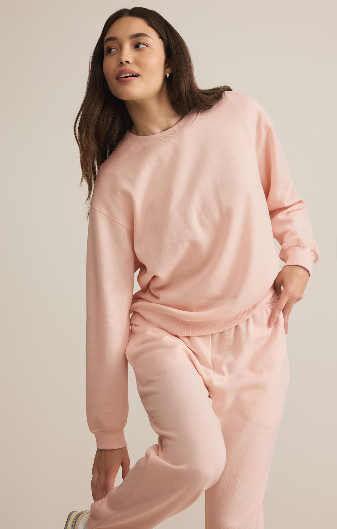Z Supply Stadium Jogger | Pink Salt
