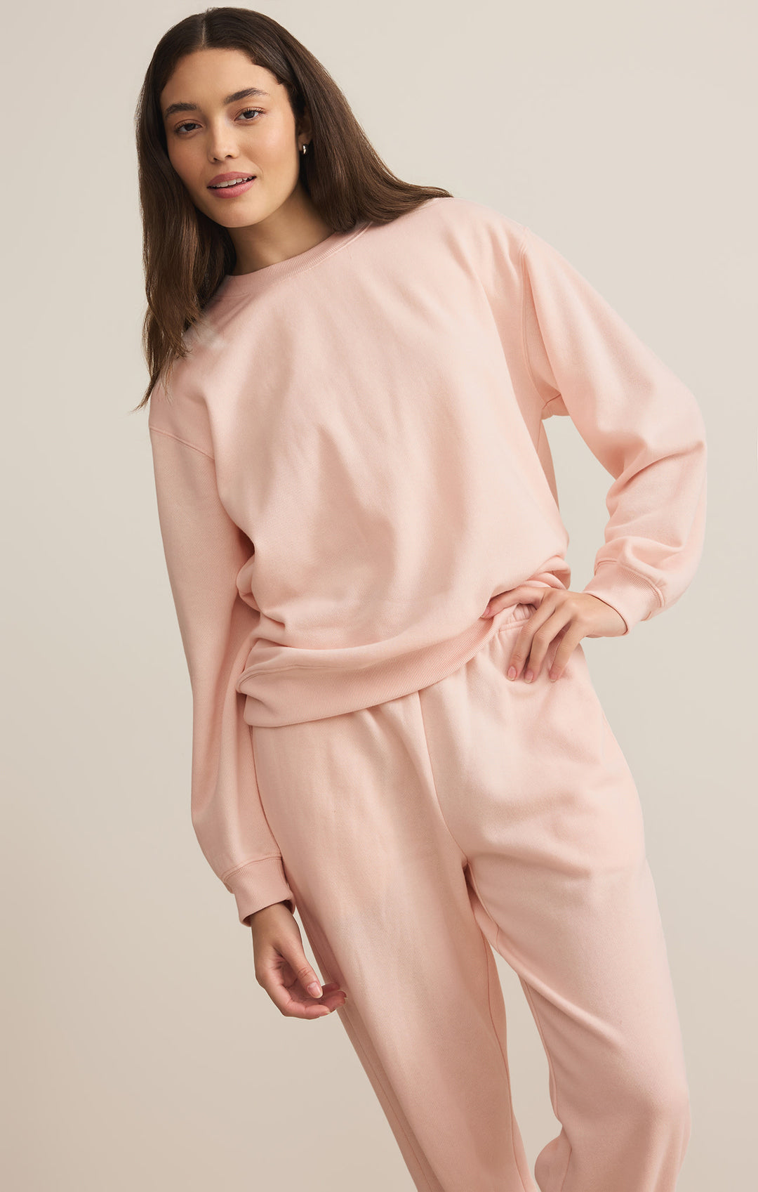 Z Supply Stadium Jogger | Pink Salt