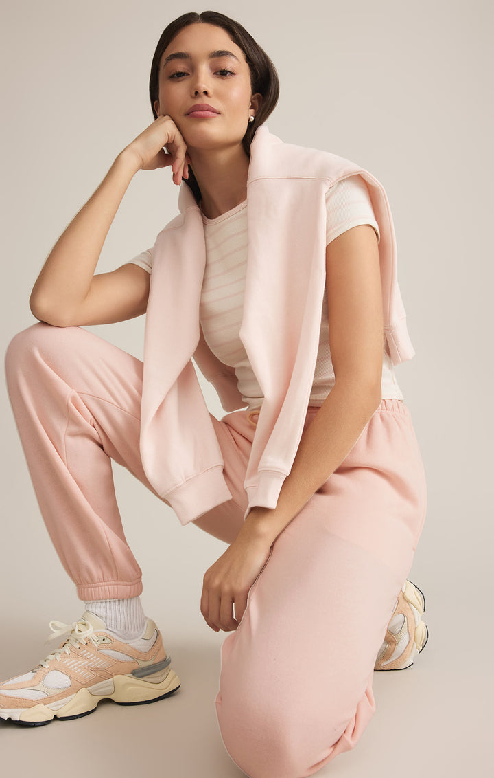 Z Supply Stadium Jogger | Pink Salt