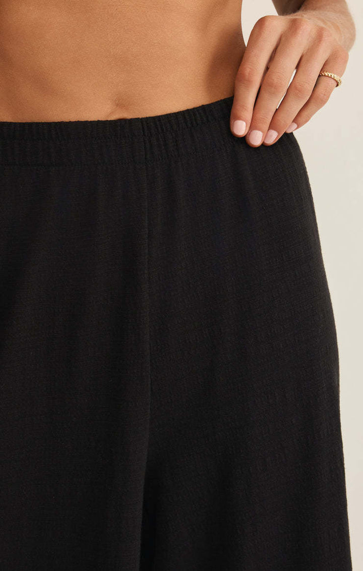 Z Supply Scout Textured Slub Pant | Black