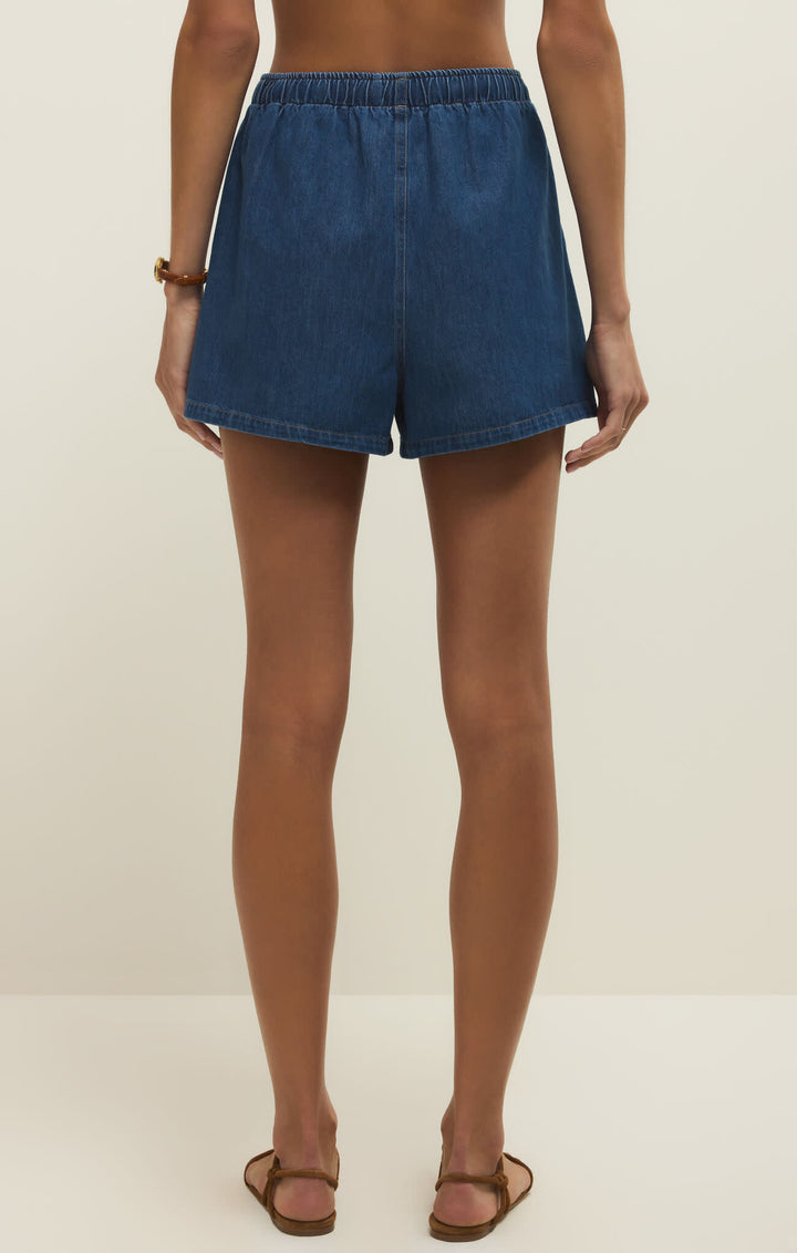 Z Supply Daycation Denim Utility Short | Deep Water