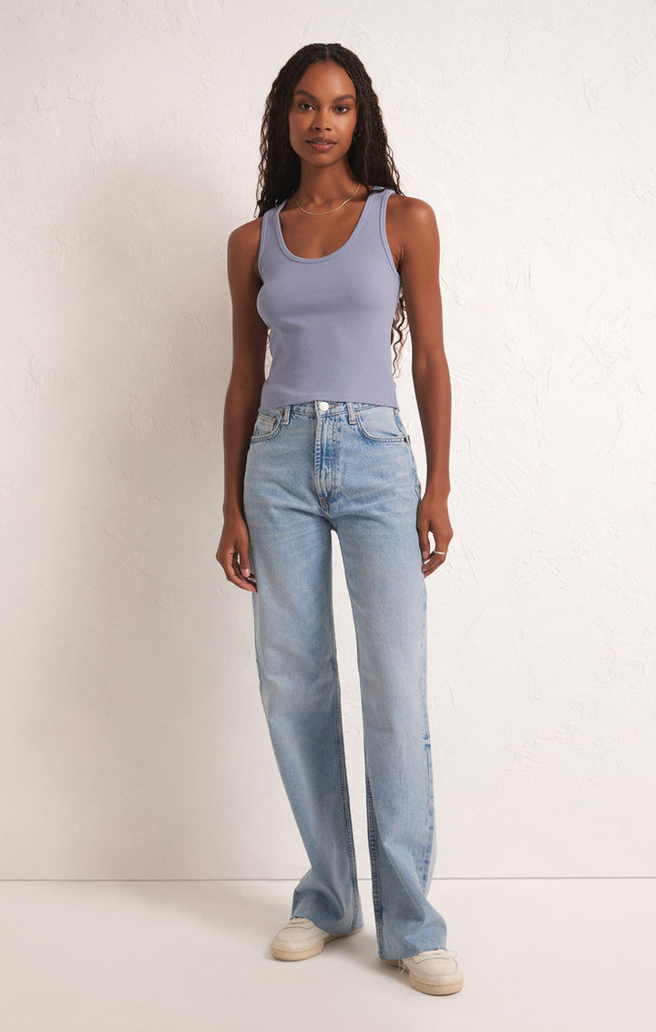 Z Supply Essy Rib Top Tee (Women&