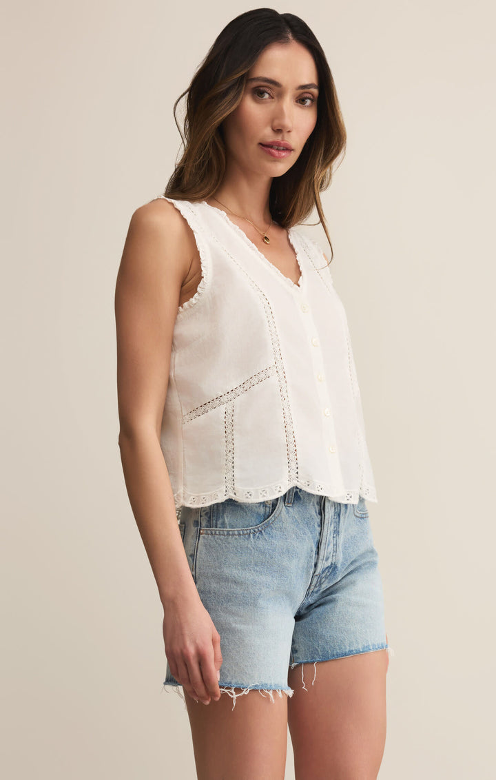 Z Supply Tomi Embroidery Tank (Women&