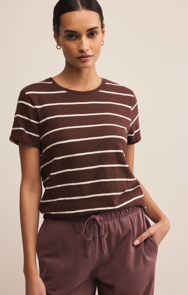 Z Supply Foundation Striped Tee (Women&