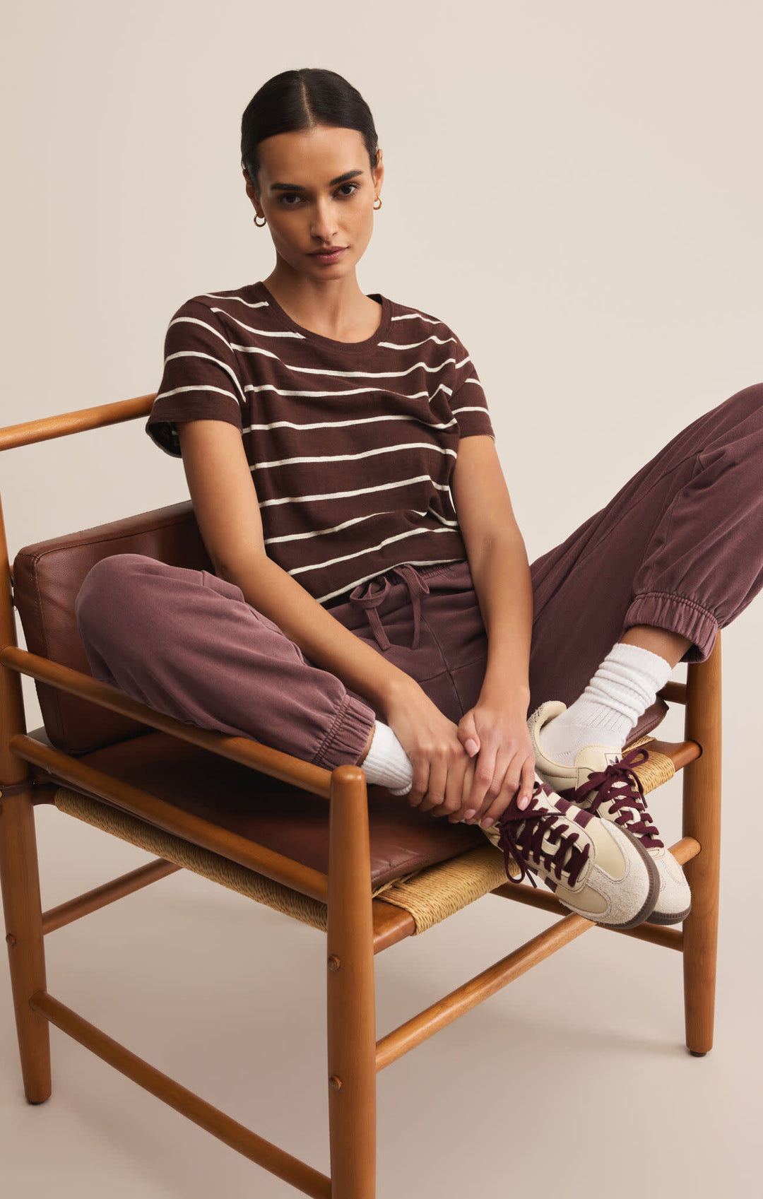 Z Supply Foundation Striped Tee (Women&