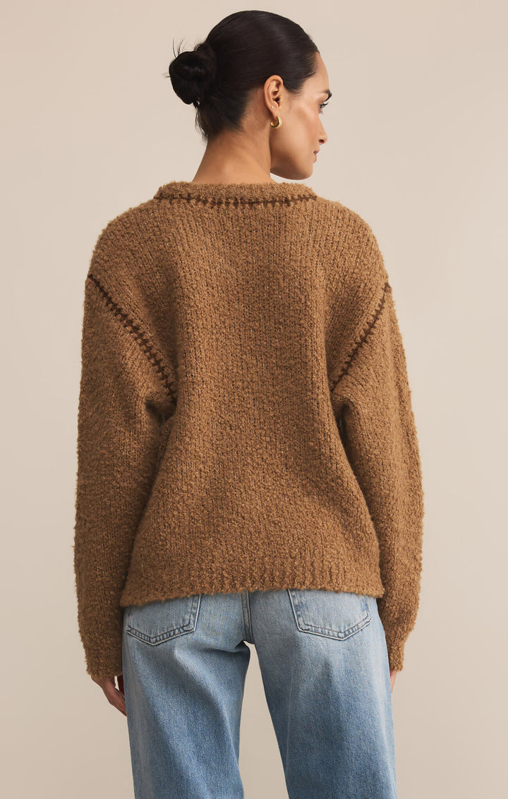 Z Supply Romnie Sweater (Womens) | Coconut