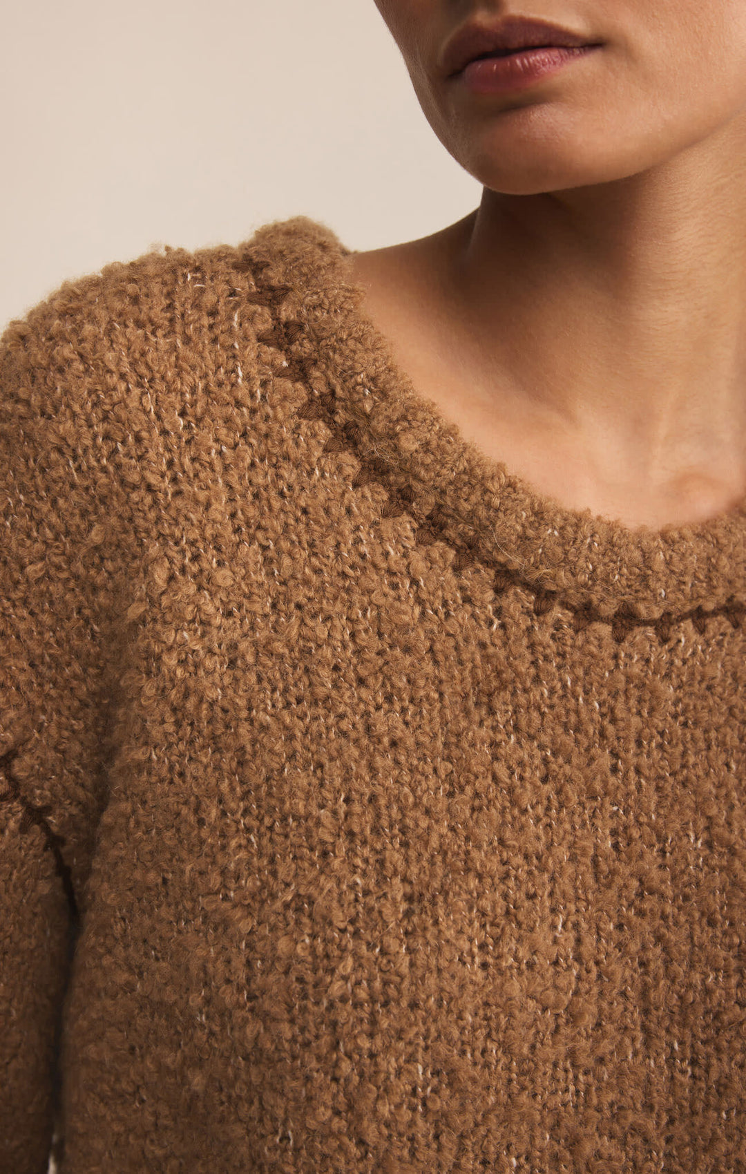 Z Supply Romnie Sweater (Womens) | Coconut