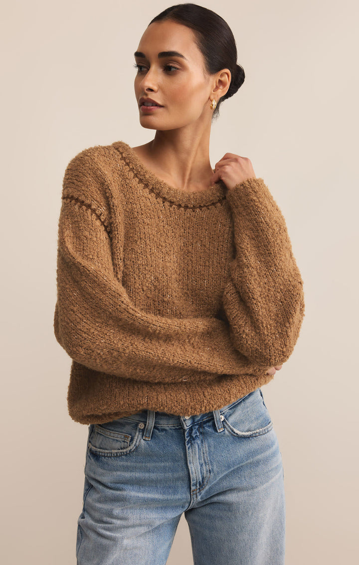 Z Supply Romnie Sweater (Womens) | Coconut