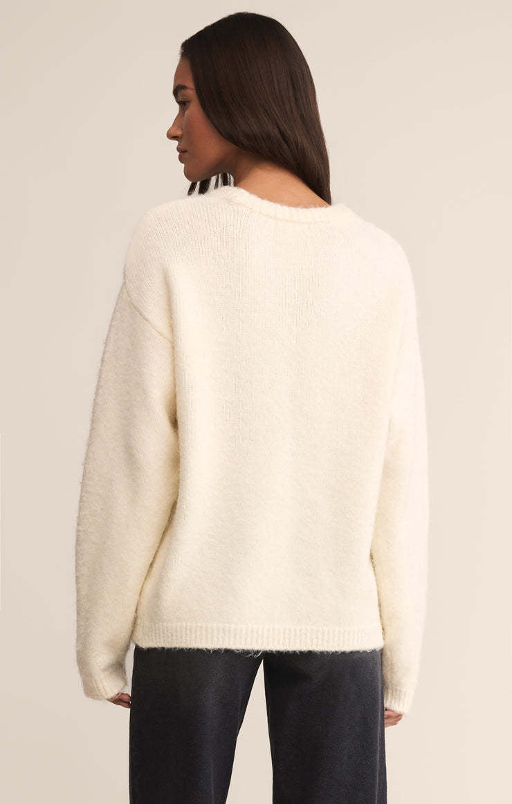 Z Supply Snowed In Sweater (Womens) | Warm White